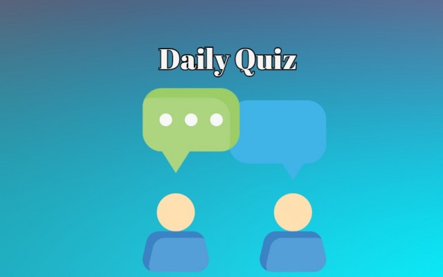 Daily Quiz: Test your knowledge and see if you are a true genius