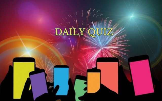 Daily Quiz: Get 75% of the questions correct to get the most points