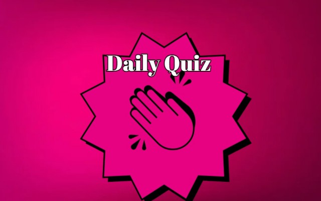 Daily Quiz: This quiz is so hard, only a genius can get 9/9 on it
