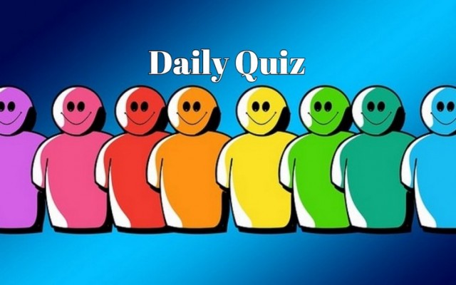 Daily Quiz - Only A True Genius Can Get a 6/8 On This Daily Quiz