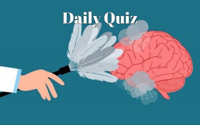 Daily quiz - How many points can you get in this quiz? You can find out if you play!