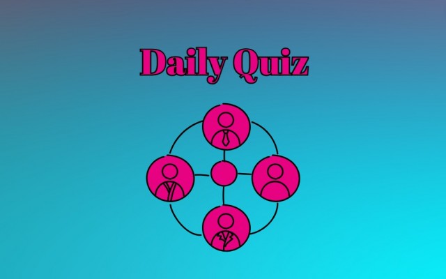 Daily Quiz - Test your brain and enjoy this quiz
