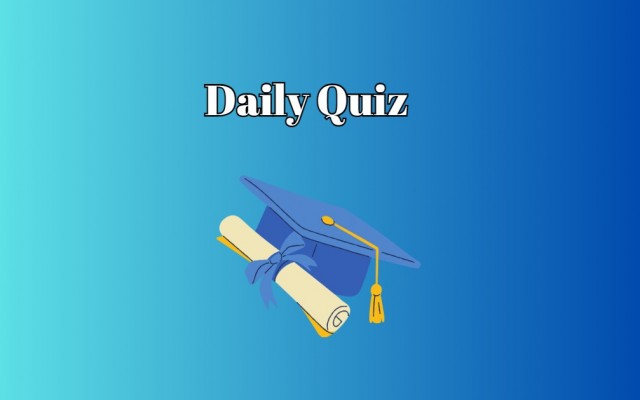 Daily quiz - Daily brain workout: Can you ace  this quiz?