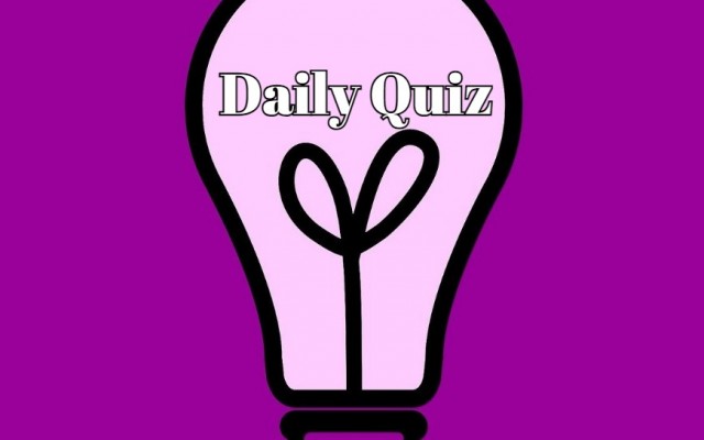 Daily quiz: If you get over 60% on this quiz, you're clearly very intelligent