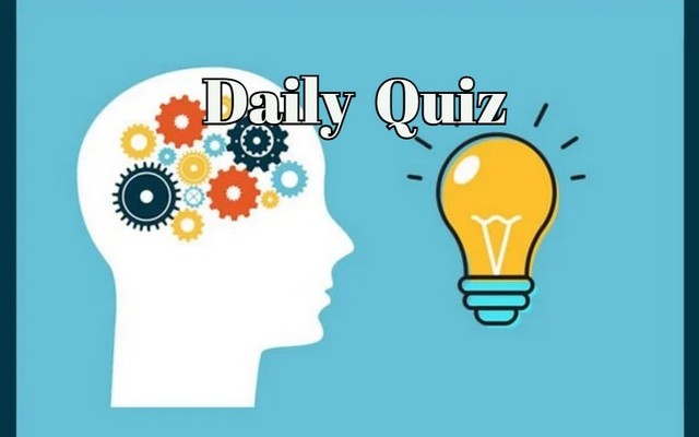 Take a break and put your brain to the test! Ready to challenge? - DAILY QUIZ