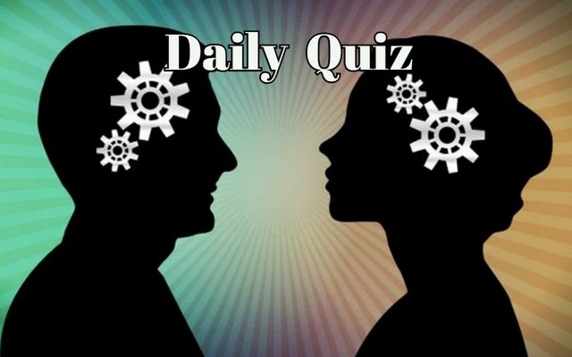 DAILY QUIZ - This quiz is a challenge, only a genius can get 6/8