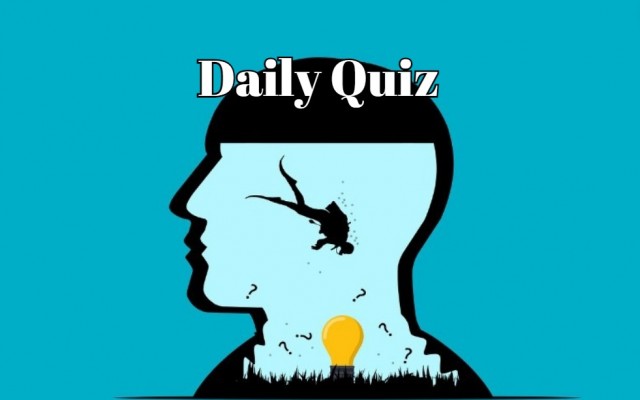 Daily Quiz - Only A True Genius Can Get a 8/8 On This Daily Quiz